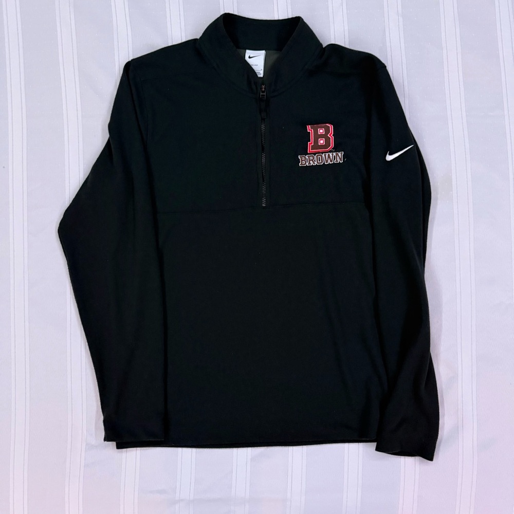 Men’s Nike Brown University Dri-Fit Quarter-Zip (Size L)